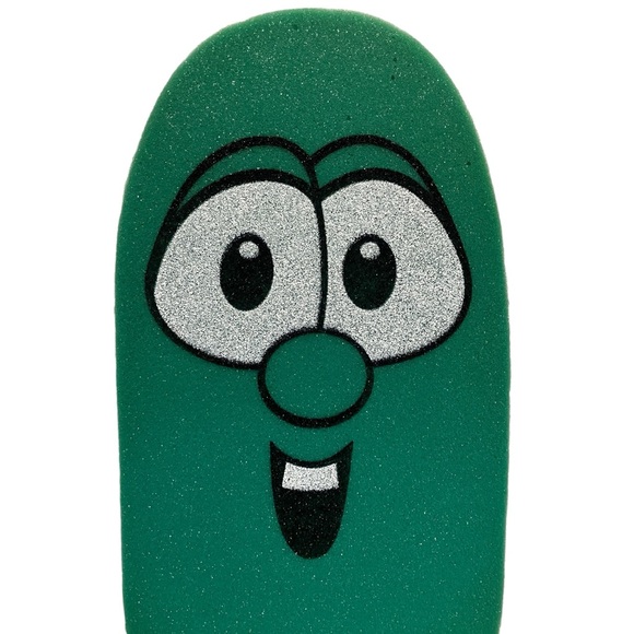 Veggie Tales Foam Fingers Bob The Tomato & Larry The Cucumber 2005 Big Idea Inc - Picture 3 of 15